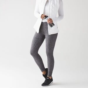 Lululemon Rush Hour Tight- Heathered Black